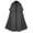 Gray 08#, variant on Halloween Mens Gothic Cloak Classic Open Front Regular Fit Coat Lapel Collar Long Length Soft Fabric Cape for Holiday Festival Purple