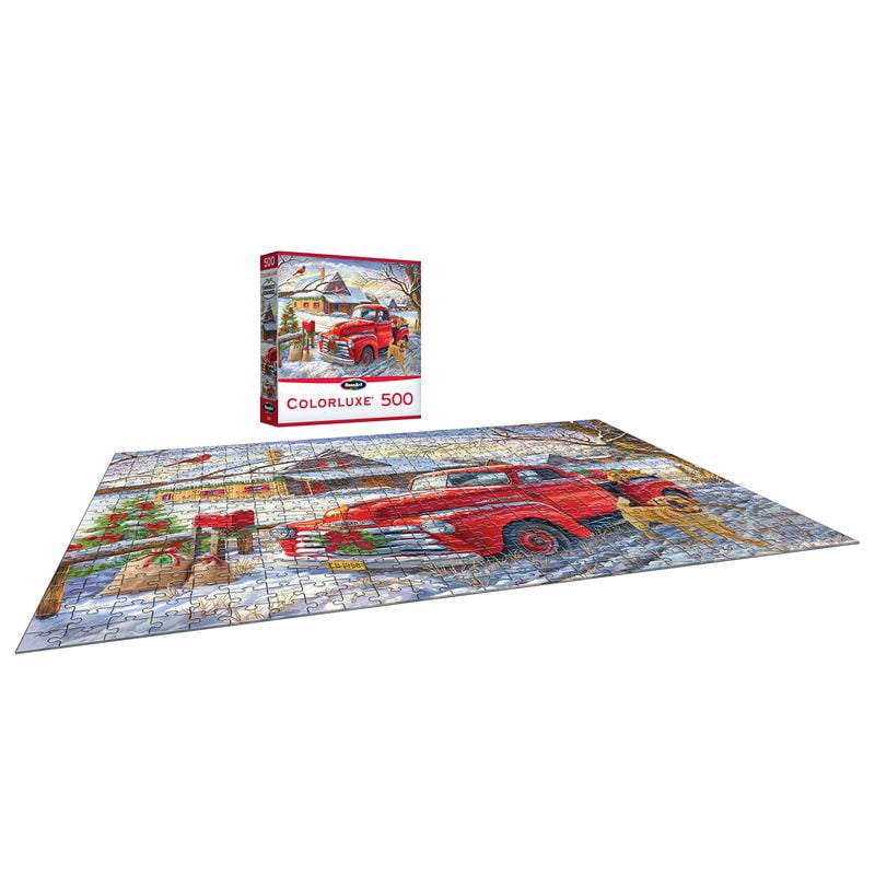 Colorluxe 500pc country christmas