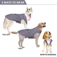 thumbnail image 2 of Set de corbatín formal DORA BRIDAL 2XL con esmoquin para perro, 2 of 7
