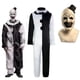 thumbnail image 1 of Art The Clown Cosplay Movie Terrifier 2 Art The Clown Cosplay Costume Jumpsuit Mask Halloween Costumes Mask for Men Women, 1 of 4