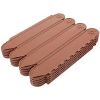 HONITANO Small Garden Fence Brown 1Pcs 78.7X10.6X0.04In