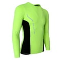 thumbnail image 2 of Camiseta ajustada atlética de manga larga de compresión de secado rápido para hombre para Fitness 2XL Zulema Ciclismo de manga larga, 2 of 8