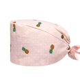 thumbnail image 4 of Gorro de enfermera con estampado Floral, gorro sanitario Bouffant con banda para el sudor, gorros de enfermería con estampado de dibujos animados, gorro de Navidad, 4 of 4