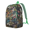thumbnail image 2 of Floral Sunflower Backpack for School College and Work, Large Capacity Bookbag with Laptop Compartment, Durable Everyday Backpack for Commuting and Travel, Flowers Print Unisex Gift for Teens Adults, 2 of 5