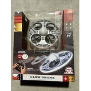 FAO Schwarz Silver Glow Drone LED Stunt UFO