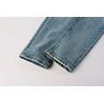thumbnail image 7 of 2025 Ksubis Jeans brand Jeans  Men's Jeans Casual Comfort Holes Fashionable Straight Skinny Slim Fit Jeans, Ripped Stretch Jeans Denim Pants Menswear 3022 28-40, 7 of 7