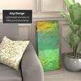 thumbnail image 3 of Red Lantern Double Sided Works of Monet Canvas Folding Screen - Impression Sunrise/Houses of Parliament, 3 ft Short - 3 Panel, 3 of 14