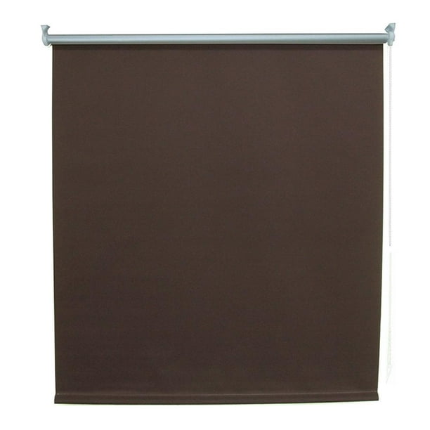 Persiana Deco 120 x 180 cm Enrollable Total Black Out Chocolate