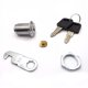 thumbnail image 2 of Mailbox Lock, 3 Pack Cam Lock for Cabinet Letter Box Locker Drawer Door Cupboard with 2 Keys 16mm, 2 of 5