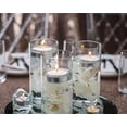 thumbnail image 4 of L'ner Tea Lights Candles - Pack of 200 White Unscented Candle Lights with 3.5 Hour Burning Time - Tea Candles for Wedding, Home, Parties, and Special Occasions, 4 of 7