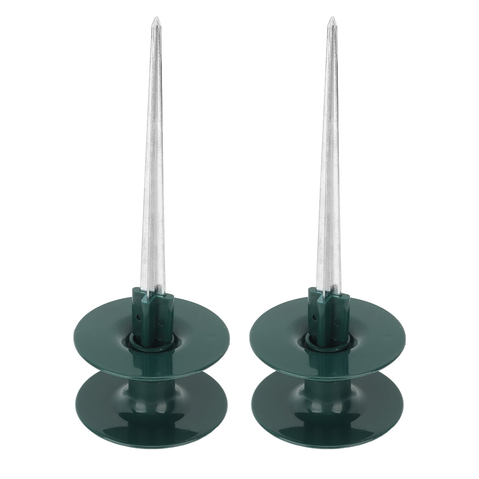 Lot De 2 Rouleaux De Guidage De Tuyau D'arrosage Avec Piquet