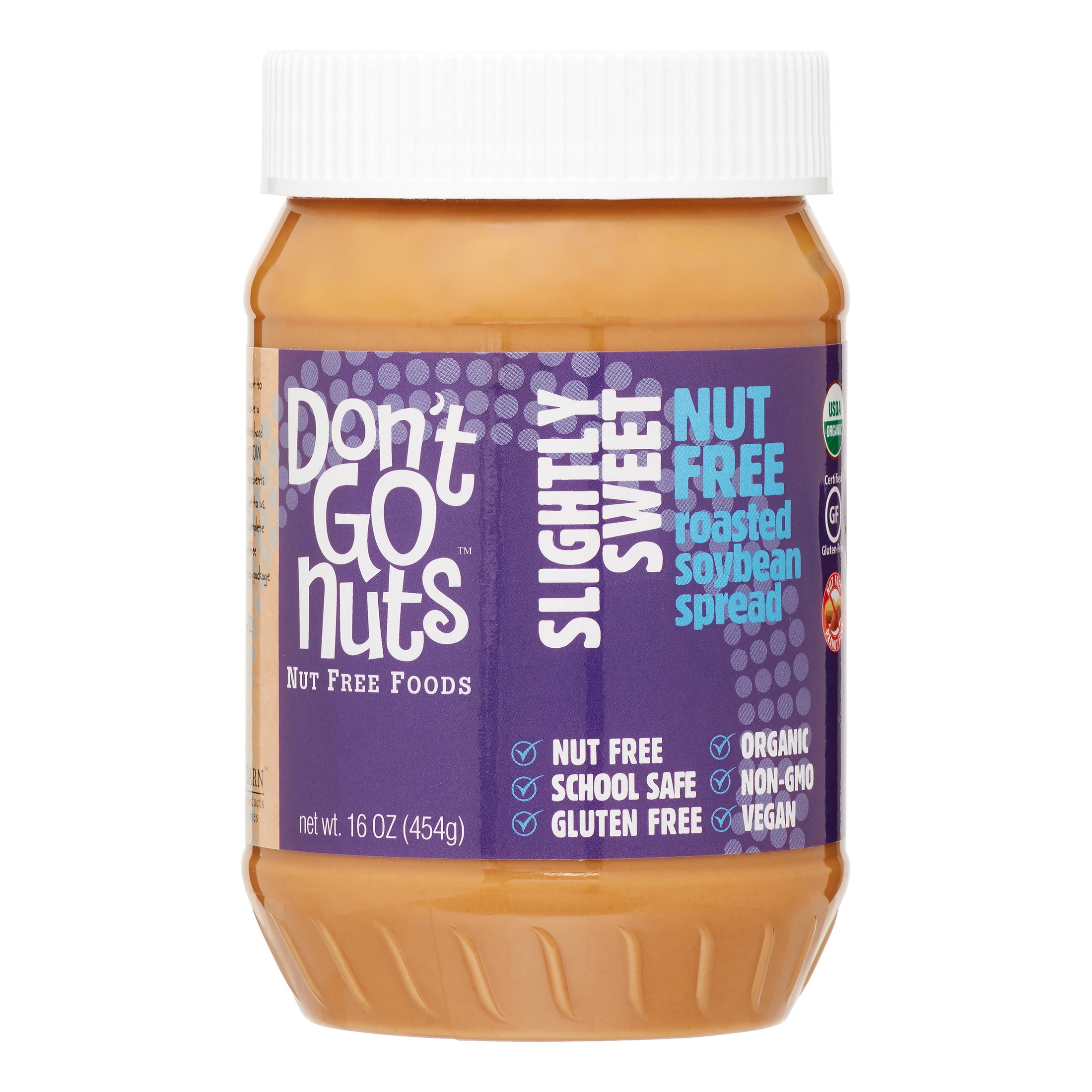 Dont Go Nuts Slightly Sweet Soy Butter, 16 Oz, 1 Count