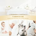 thumbnail image 3 of Safe and Sound Waterproof Mattress Pad, Breathable Ultra Soft Alternative Filling Cover, Twin XL(White）, 3 of 8