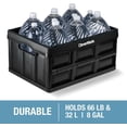 thumbnail image 5 of CleverMade Collapsible Storage Bin, 32L (8 Gal), Ocean, 3PK, 5 of 10