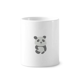 thumbnail image 1 of Oso panda Cepillo de dientes titular de la pluma Mug de ceramica blanca taza 350ml, 1 of 2