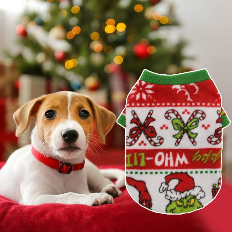 Christmas dog sweaters clearance walmart