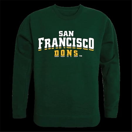 W Republic Products  College Crewneck, San Francisco, Forest - Extra Large