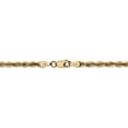 thumbnail image 3 of 14k 4mm D/C Extra-Light Rope Chain in 14k Yellow Gold, 3 of 3