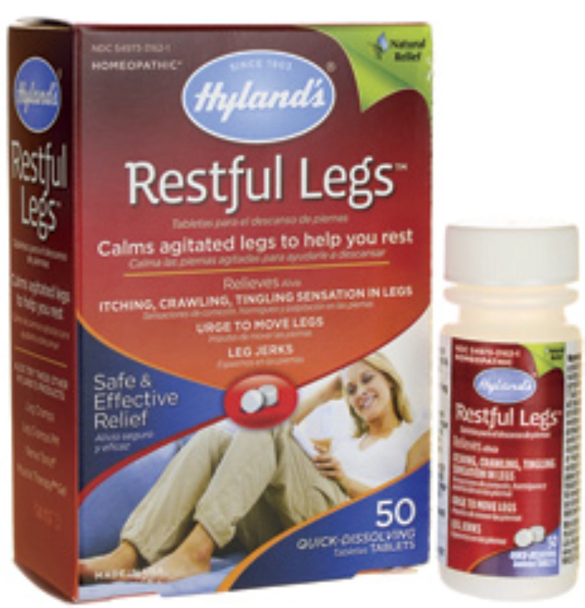 Hyland's Restful Legs Tablets, 50 ea (Pack of 6)