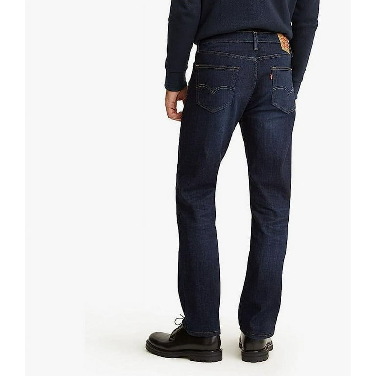 Levi s Men s 511 Slim Fit Jeans Also Available in Big Tall Dark Blue 30x30 Walmart