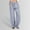 Grey, variant on Women Linen Casual Pants Summer Wide Leg Loose Drawstring High Waist Wide Leg Pants with Pockets Womens Petite Pants Casual Woman Sweat Pants Dress Pants for Women Business Casual plus Track
