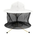 thumbnail image 5 of Eoperou Mosquito Head Net Full-Mesh Design Drawstring Windproof Strap Good Breathability Beekeeping Men Bee Prevention Cap Gardening Fishing Protective Cap, 5 of 8