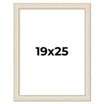 19x25 Frame White Real Wood Picture Frame Width 1.75 inches | Interior Frame Depth 0.5 inches |