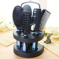 thumbnail image 2 of 5pcs Unisex Professional Hair Styling Set, Scalp Massage, Detangling Brushes, Airbag Comb, Makeup Mirror, Unscented, for Normal Relaxed Textured Hair, 2 of 5