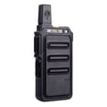 thumbnail image 1 of Professional Walkie Talkie, Without License Rechargeable Walkie 1300mAh, Mini Walkie-Talkie with Headphones for(Black, O, 1 of 5