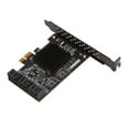 thumbnail image 3 of PCIE SATA Card 8 Port, 6Gbps SATA 3.0 PCIe Card, PCIe To SATA Controller Expansion Card, Upport 8 SATA 3.0 Devices, 3 of 8
