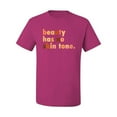 thumbnail image 2 of Wild Bobby, Beauty Has No Skin Tone Black History Power Melanin, Black Pride, Men Graphic Tee, Fuschia, 3X-Large, 2 of 4
