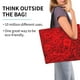 thumbnail image 2 of Disketp Red Rose Bolsa Tote Estampada para Mujer, Bolso de Hombro y de Mano para Compras y Viajes, 2 of 8