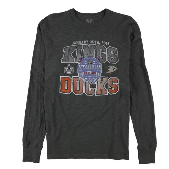 Forty Seven Brand Hombres Kings vs Ducks 2014 Scrum Camiseta gráfica carbón S