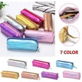 thumbnail image 1 of Xihbxyly Ofertas Especiales Del Día Liquidación Prime Estuche de Tela Deslumbrante de Moda, Bolsa de Almacenamiento de Papelería de Gran Capacidad para Estudiantes, Bolsa de Almacenamiento para Exáme, 1 of 5