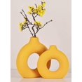 thumbnail image 1 of 1pc Creative Round Flower Vase For Dried Flowers Home Decoration, 1 of 4