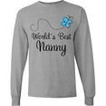 thumbnail image 3 of Inktastic Nanny Long Sleeve T-Shirt, 3 of 5