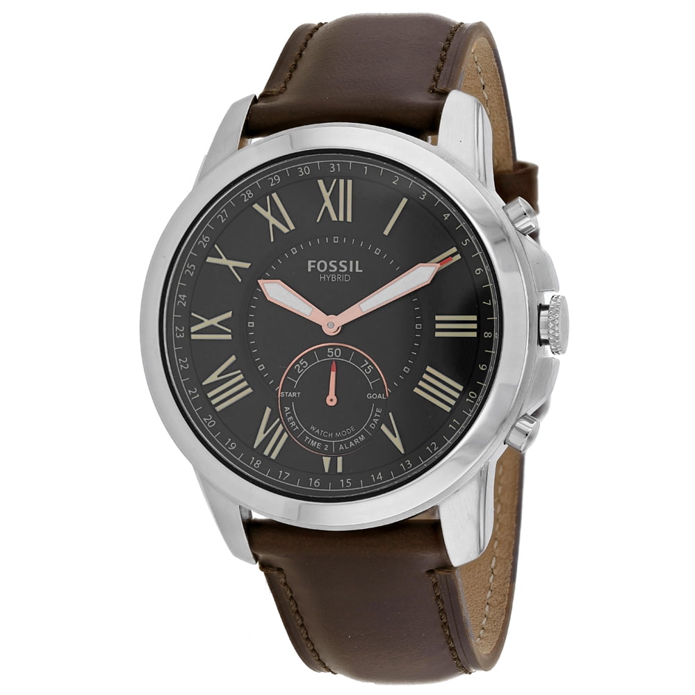 fossil q men's commuter stainless steel
