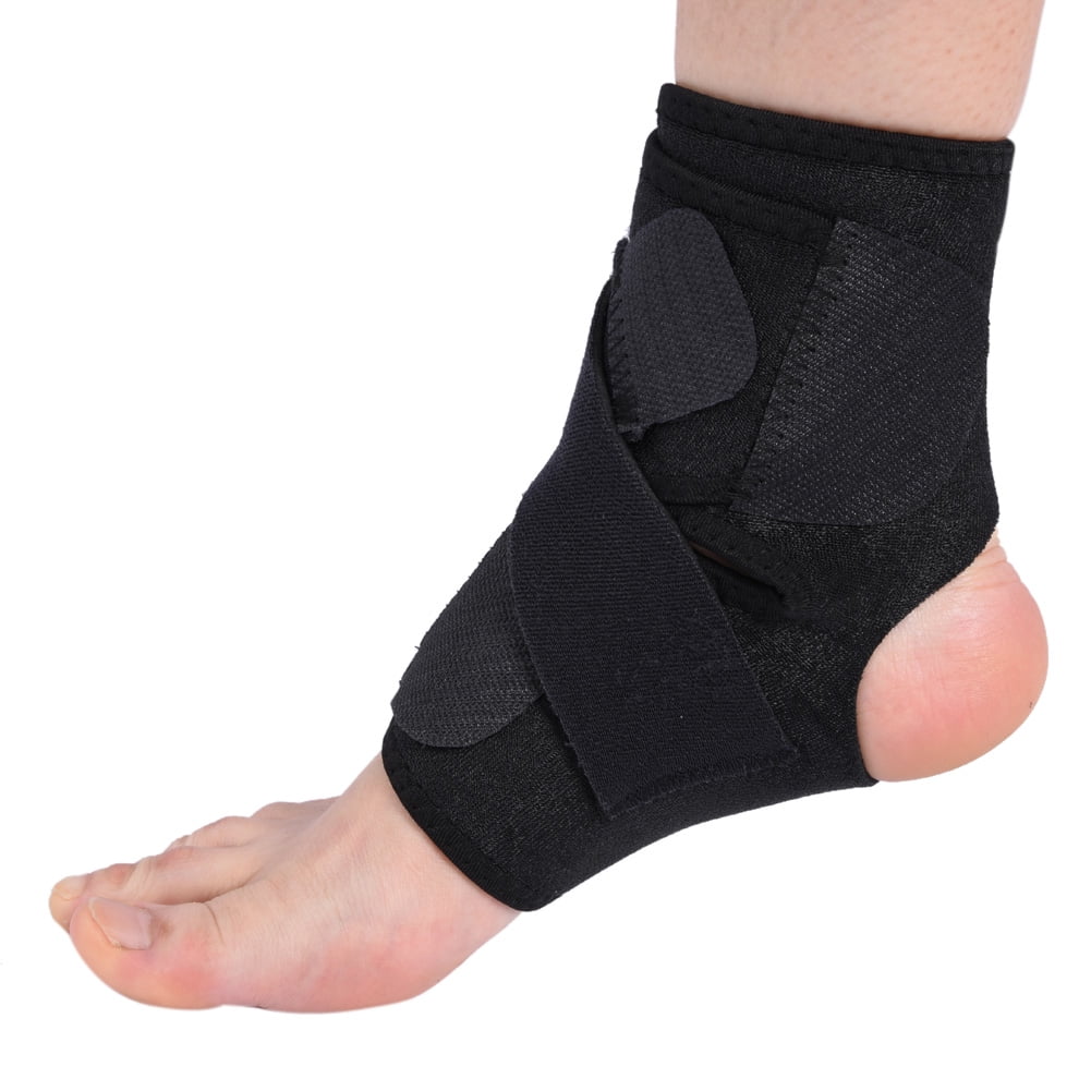 Yosoo Adjustable Breathable Ankle Support Brace Foot Sprain Injury Pain ...