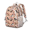 thumbnail image 2 of Fall Dachshund and Pumpkin Backpack for School,Cute School Bag,Schoolbag with Adjustable Shoulder Straps & Padded Back,15"x11.42"x5.5", 2 of 6