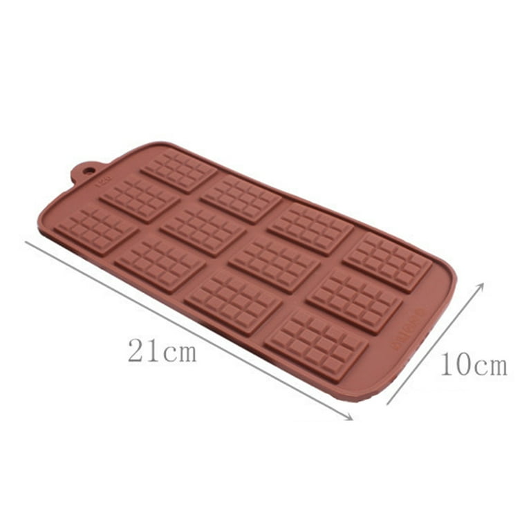 Mingyiq Silicone Mini Chocolate Block Bar Mould Mold Ice Tray Cake  Decorating Tool 