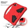 thumbnail image 3 of Dteck Case for iPad Pro 11-inch 3rd Generation 2021/iPad Pro 11" 2020/2018,Shockproof EVA Foam Kids Friendly Lightweight Handle Kickstand Cover for iPad Air 4th Gen 10.9 inch,Red, 3 of 6