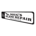 thumbnail image 4 of Plane Repair Novelty Decor, Metal Wall Sign - 4x18 Inches, 4 of 4