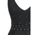 thumbnail image 3 of Vestido en Capas Falda Ancha Llamarada Tamaño Plus Rosegal  Vestidos casuales de talla grande, 3 of 5