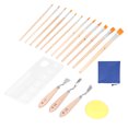 thumbnail image 3 of Gupbes /Set Artist Paint Brushes Set W/ Acrylic Watercolor Brushes Palette Scraper, 3 of 8