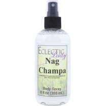 Nag Champa Body Spray, Eclectic Lady, Hydrating Mist, Unisex, 8 oz