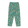 thumbnail image 5 of Balery Mushrooms and Flowers print Women's Pajama Pants,Ultra Lightweight Pjs,Lounge Pant-Small, 5 of 9