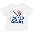 thumbnail image 3 of Inktastic Fishing Hooked on Daddy Boys or Girls Toddler T-Shirt, 3 of 5