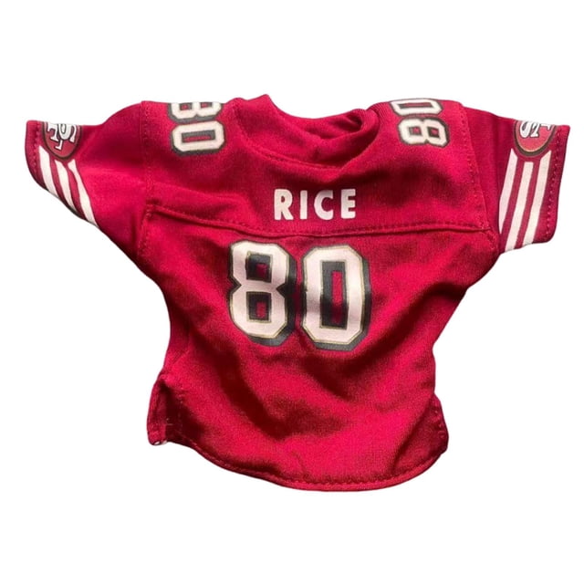 Camiseta de fútbol para muñeca a escala 1/6, camiseta de poliéster para figura de acción, camiseta en miniatura para Rojo