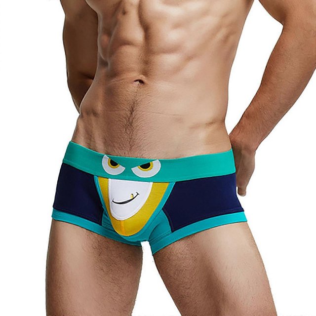 Boxer Shorts Herren Baumwolle, Lässige Unterwäsche Männer, Sexy Trunks, Push Up Sport Unterwäsche Retroshorts XXL