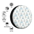 thumbnail image 4 of Naloa Playful Polar Bear Pals PVC Leather Spare Tire Wheel Cover Spare Tire Cover, for Car Truck SUV Camper Trailer Universal Fit(14-17in)-, 4 of 6